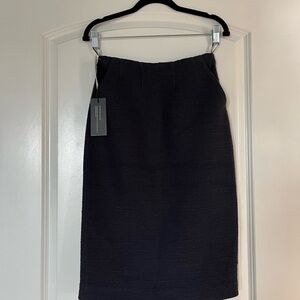 NWT Babaton Kinsley Dark Navy Midi Pencil Skirt 2